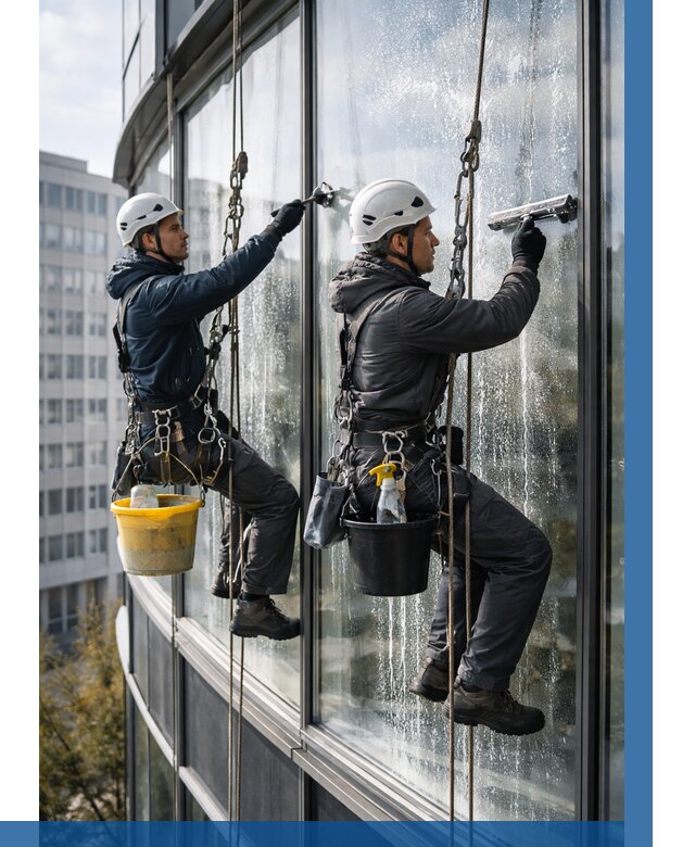 Мойка панорамных окон в Дальнереченске от 357 р. заказать у ВЫСОТНИК-Длн