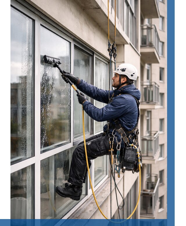 Мойка балконного остекления в Дальнереченске от 3567 р. | ВЫСОТНИК-Длн