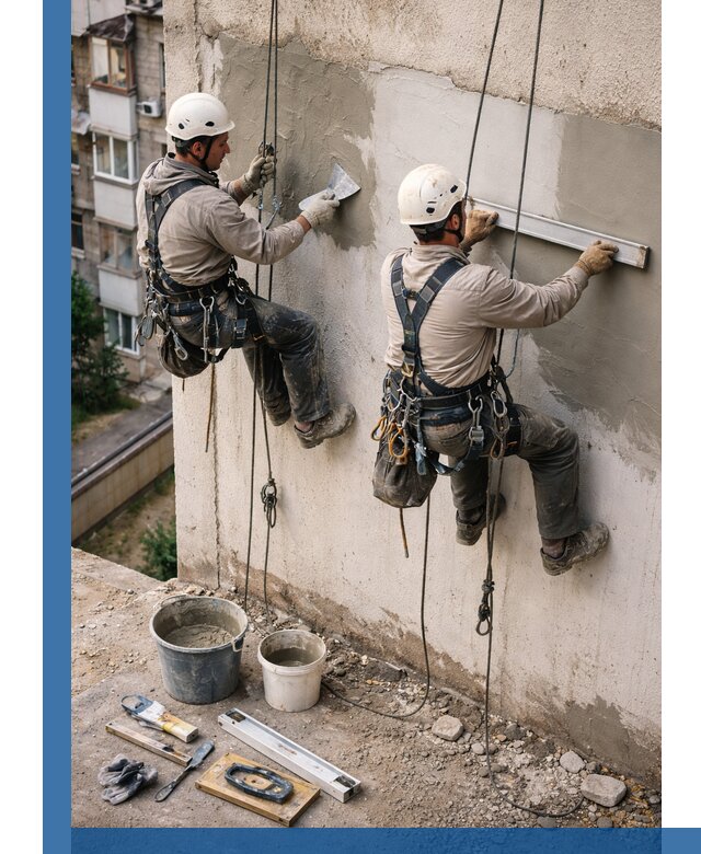 Комплексный ремонт штукатурного фасада с гарантией в Дальнереченске