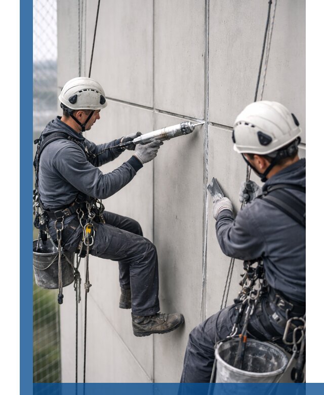 Первичная герметизация швов фасадов и кровель в Дальнереченске