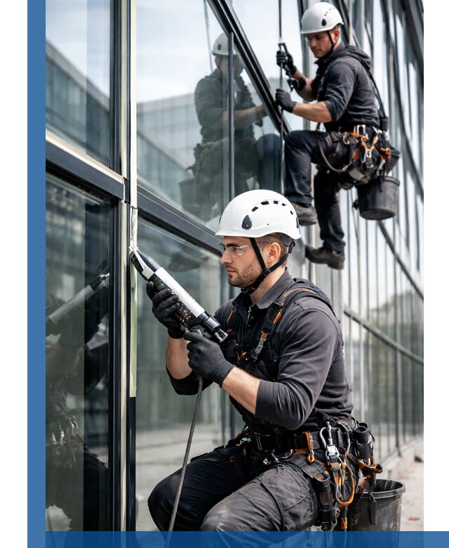 Герметизация витражных швов в Дальнереченске для зданий и фасадов