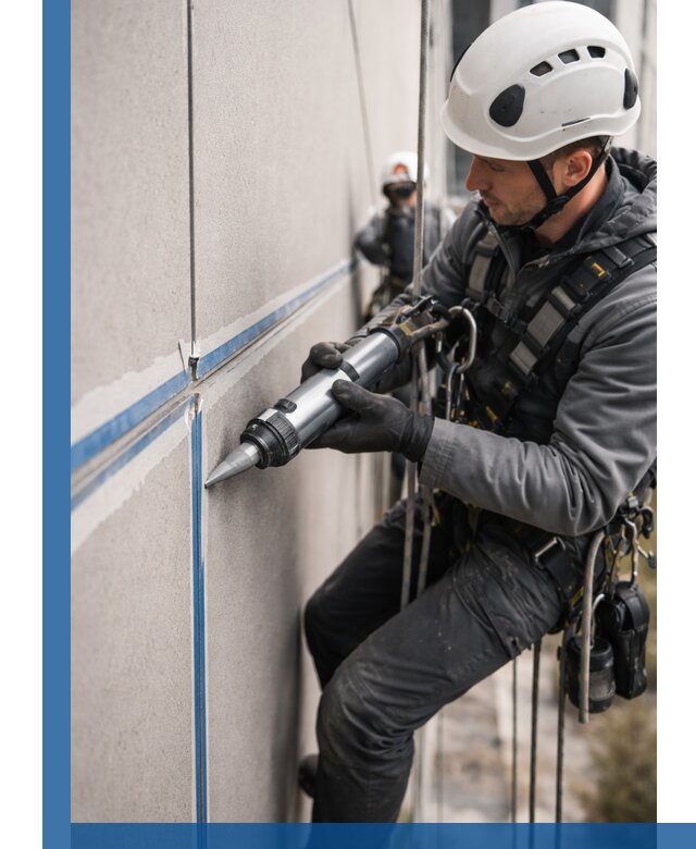 Герметизация стыков фасадных панелей в Дальнереченске качественно и быстро