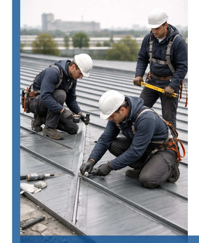 Ремонт фальцевой кровли в Дальнереченске срочно и качественно