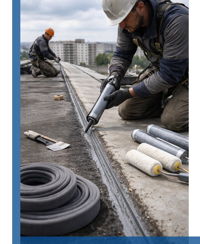 Герметизация швов кровли в Дальнереченске с гарантией герметичности