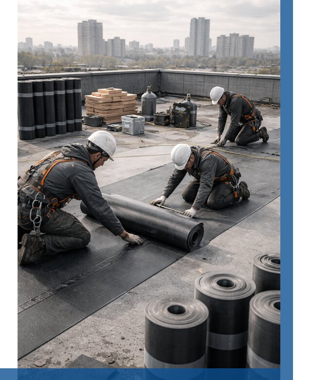 Монтаж мягкой кровли под ключ в Дальнереченске от 459 р. | ВЫСОТНИК-Длн