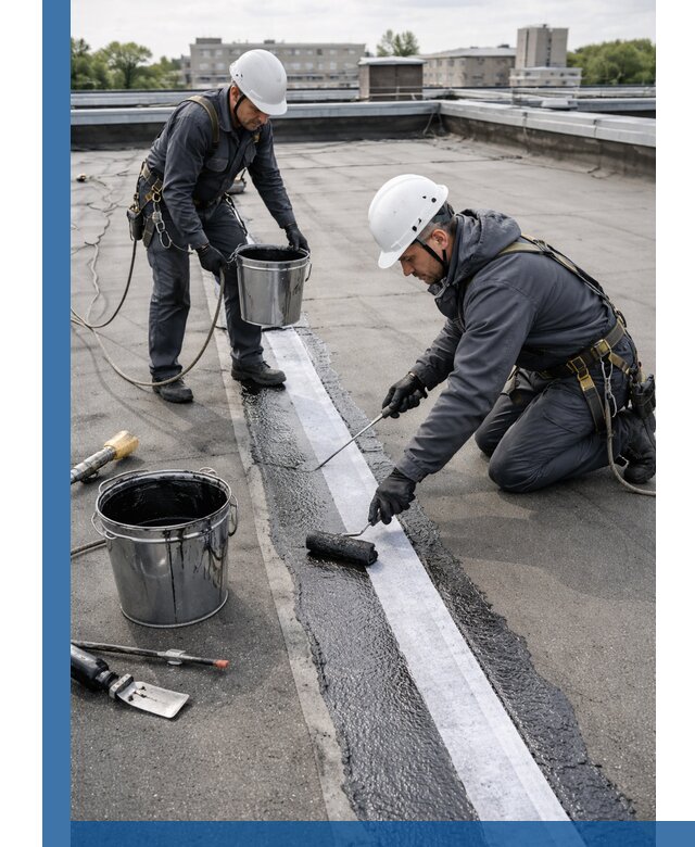 Гидроизоляция кровли мастикой в Дальнереченске надежная защита