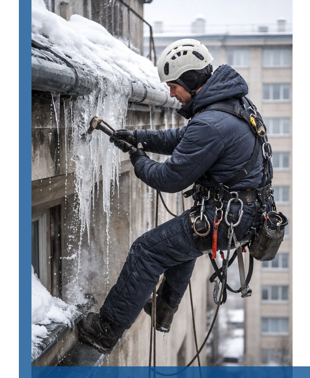 Удаление наледи и чистка водостоков в Дальнереченске оперативно и безопасно