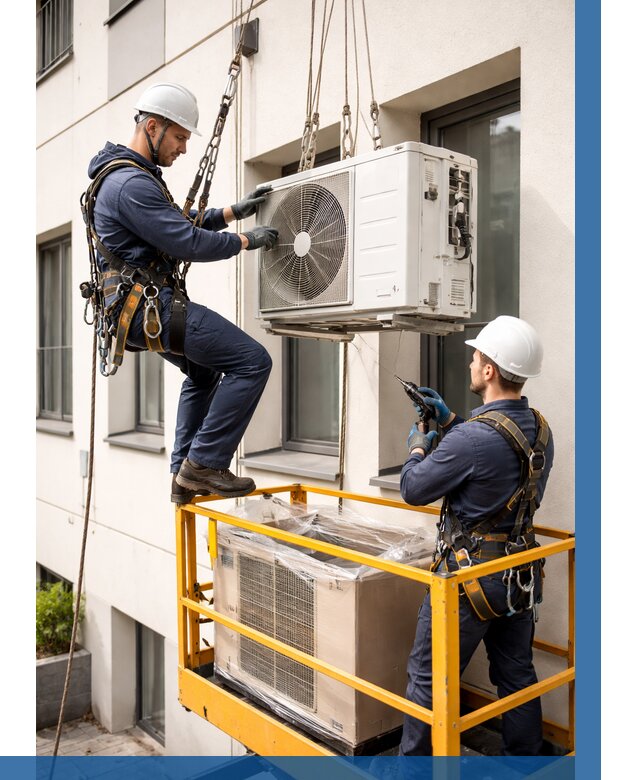 Демонтаж внешнего блока кондиционера в Дальнереченске от 3567 р. | ВЫСОТНИК-Длн