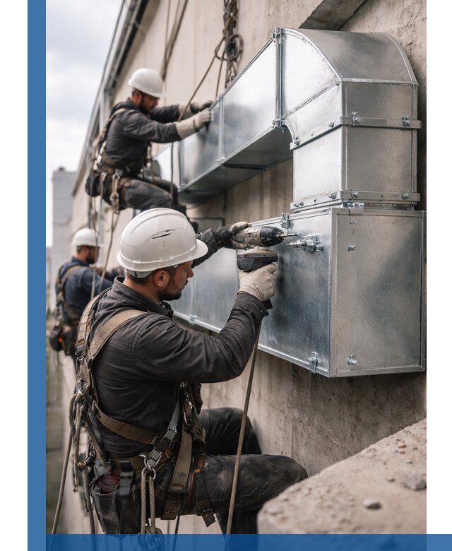 Профессиональный монтаж вентиляционных коробов в Дальнереченске под ключ