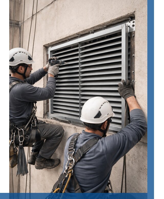 Монтаж вентиляционных решеток в Дальнереченске от 4586 р. | ВЫСОТНИК-Длн