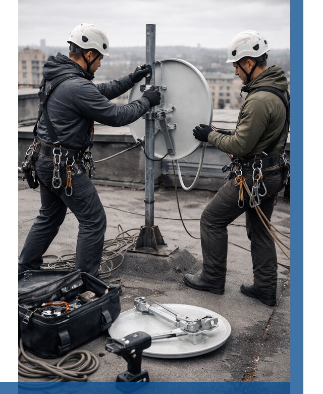 Демонтаж антенн на крыше в Дальнереченске от 4586 р. | ВЫСОТНИК-Длн