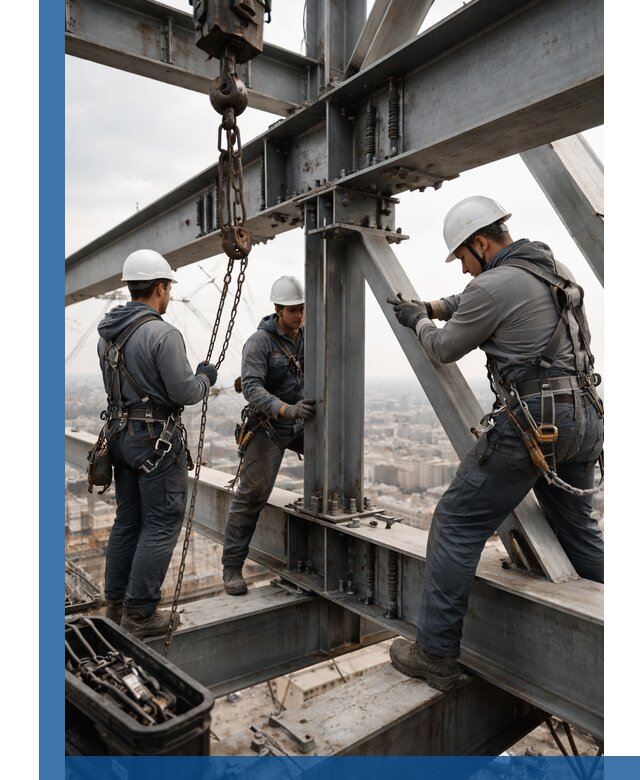 Профессиональный монтаж металлоконструкций на высоте в Дальнереченске