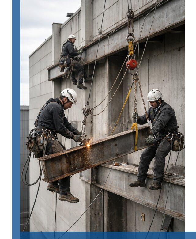 Демонтаж металлоконструкций на высоте в Дальнереченске под ключ