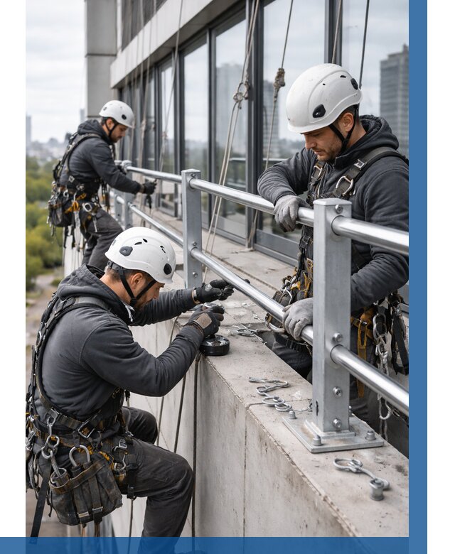 Монтаж ограждений на высоте в Дальнереченске, от 1223 р. | ВЫСОТНИК-Длн