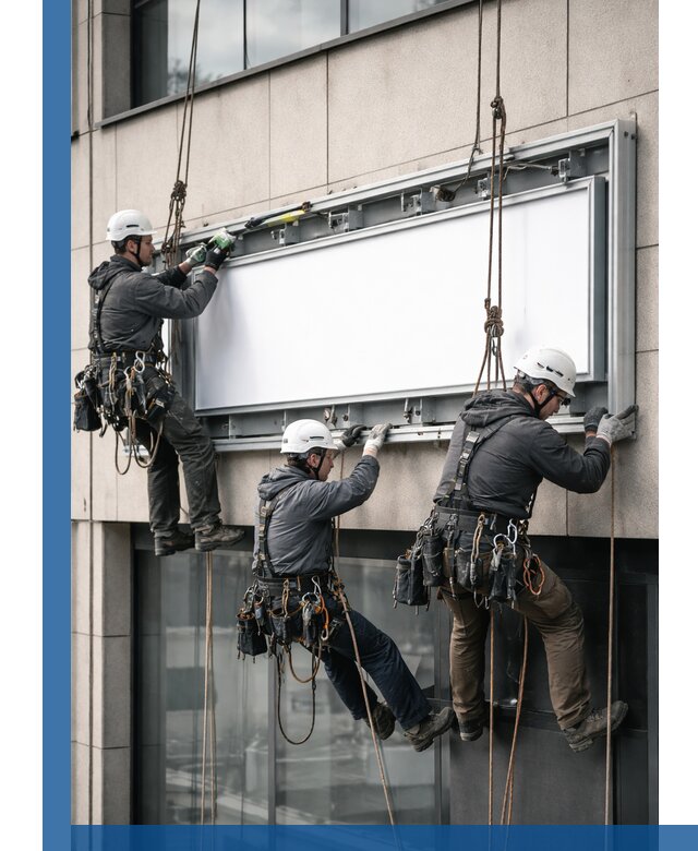 Профессиональный монтаж светового короба под ключ в Дальнереченске