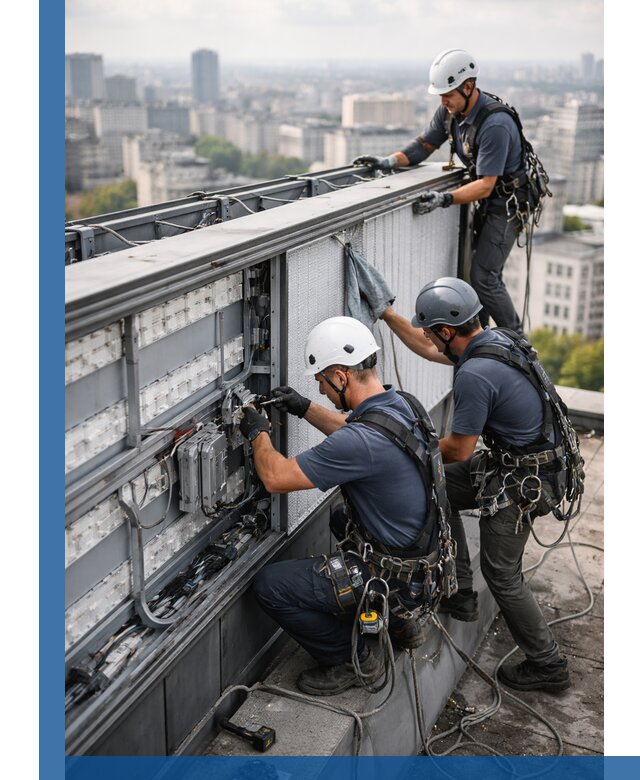 Профессиональное обслуживание крышной рекламы в Дальнереченске под ключ