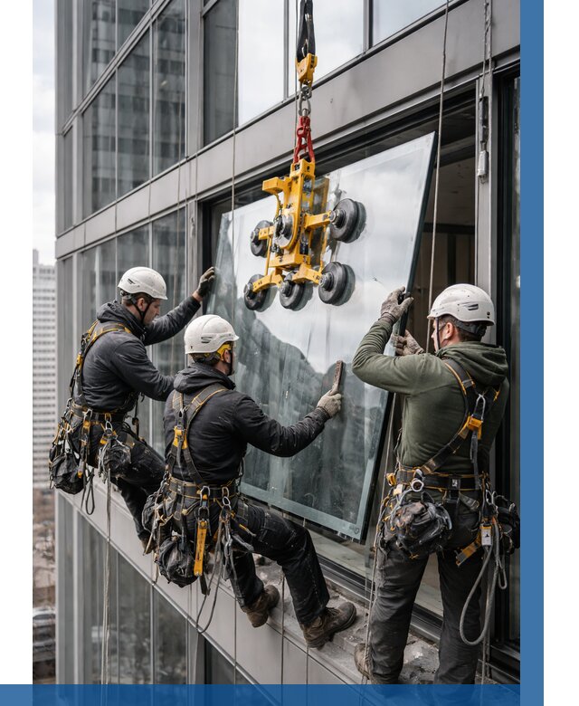 Фасадное остекление зданий под ключ в Дальнереченске от 10190 р. | ВЫСОТНИК-Длн