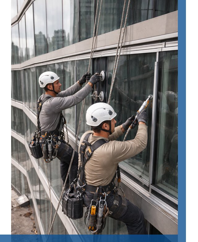 Радиусное остекление фасада в Дальнереченске от 12228 р. | ВЫСОТНИК-Длн