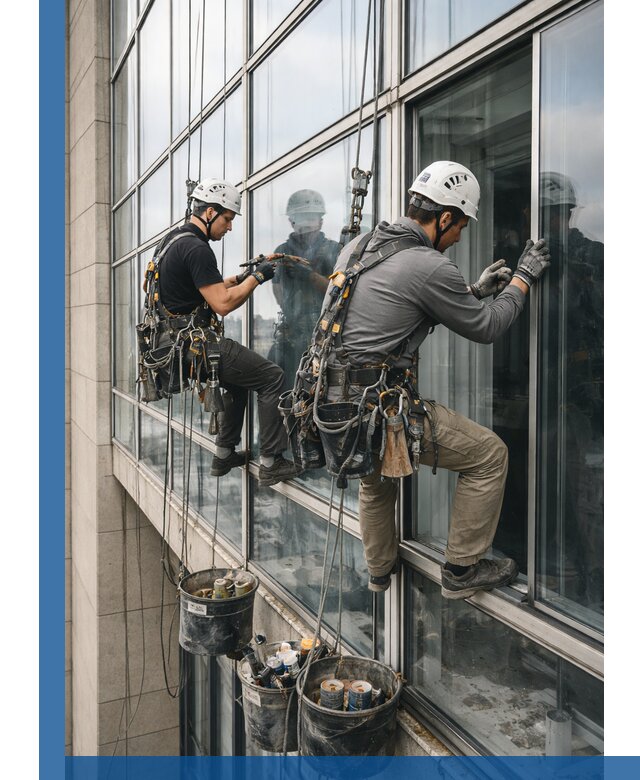 Ремонт витражных конструкций и фасадного остекления в Дальнереченске