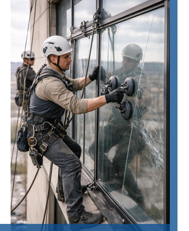 Замена стекла в витраже в Дальнереченске под ключ от 8662 р. | ВЫСОТНИК-Длн