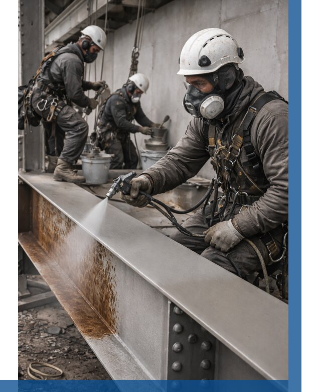 Антикоррозионная покраска металла в Дальнереченске от 713 р. | ВЫСОТНИК-Длн