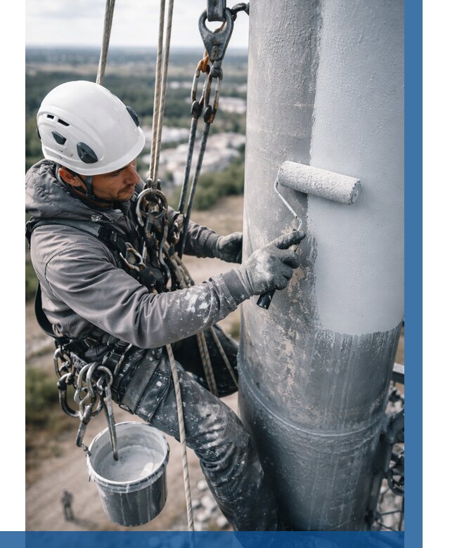 Покраска мачт связи под ключ в Дальнереченске от 866 р. | ВЫСОТНИК-Длн