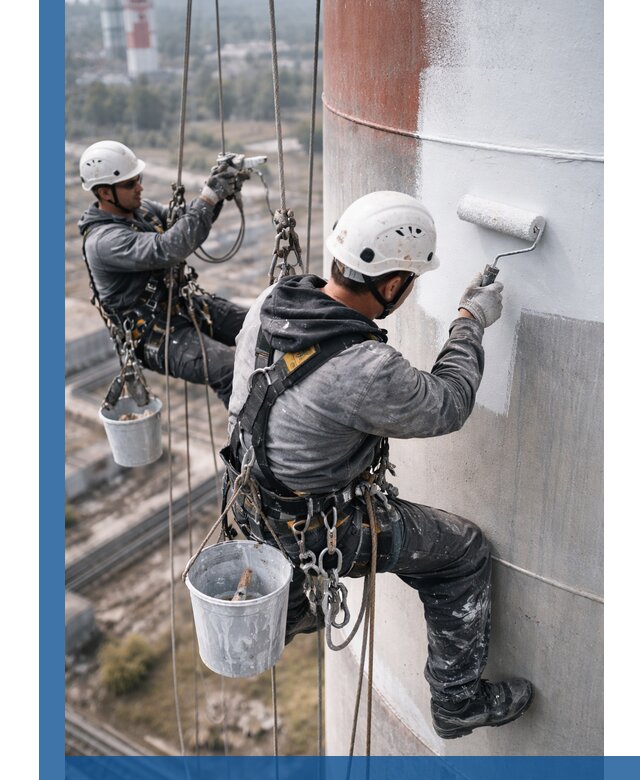 Покраска дымовых труб в Дальнереченске: антикоррозийная защита и восстановление