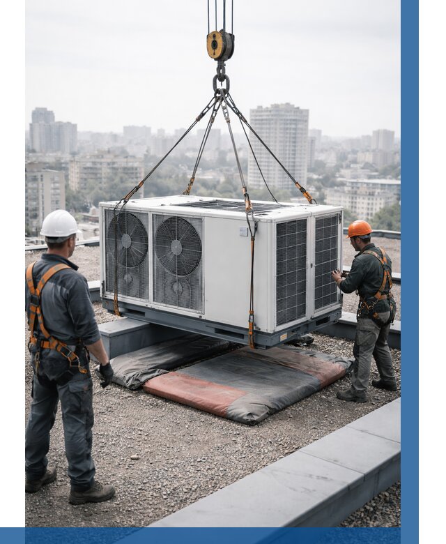 Подъем груза на крышу в Дальнереченске от 5095 р. | ВЫСОТНИК-Длн заказать