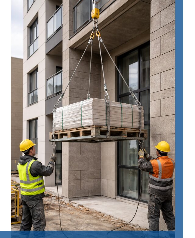 Подъем керамогранита на этаж в Дальнереченске от 3567 р. | ВЫСОТНИК-Длн