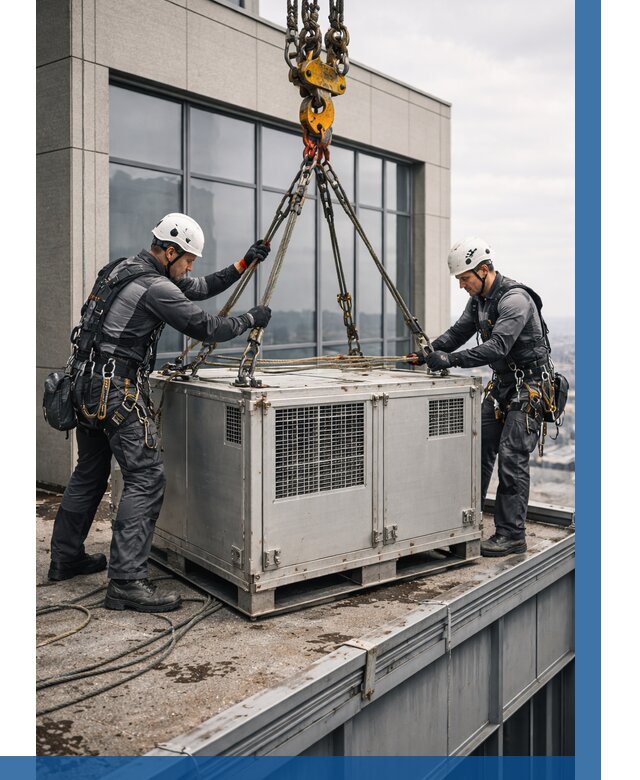 Такелажные работы на высоте в Дальнереченске от 8152 р. | ВЫСОТНИК-Длн