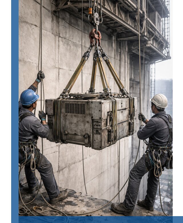 Такелажные работы на высоте, подъем и монтаж грузов в Дальнереченске