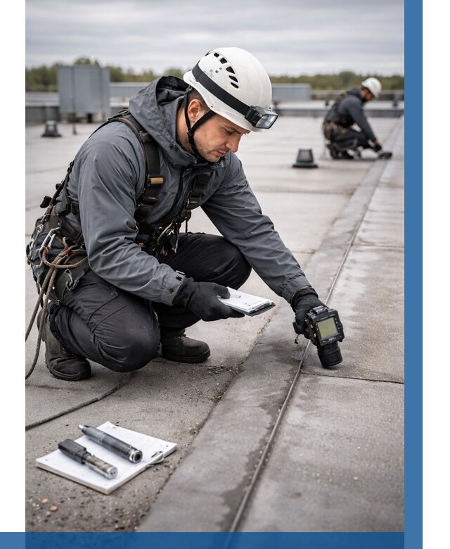 Обследование кровли на протечки в Дальнереченске от 4586 р. | ВЫСОТНИК-Длн